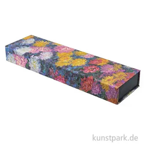 PAPERBLANKS Stifteetui - Monets Chrysanthemen, 220 x 30 mm Saisonangebot