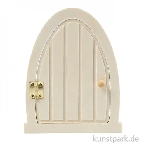 Mega-Angebot Ovale Wichteltür mit Scharnieren, 10 x 13 cm