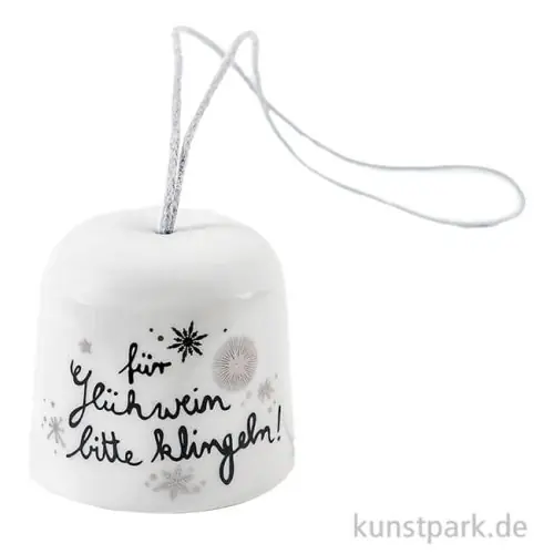 Jetzt Bestellen Good old friends - Mini Glöckchen aus Porzellan, Glühwein Klingel