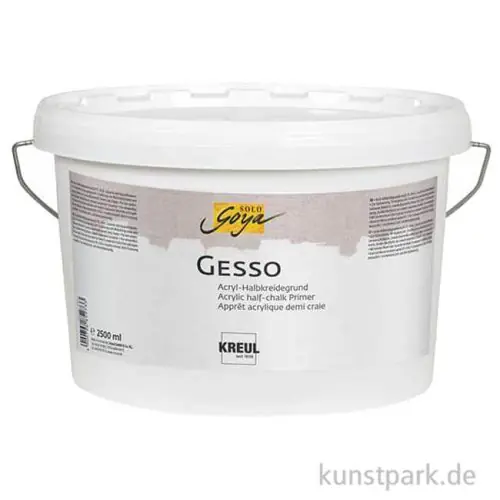 Nur Heute Solo Goya Gesso Weiß, 2500 ml