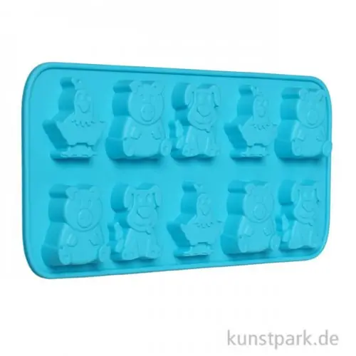 Silikonform - Tiere Bauernhof Top-Qualität