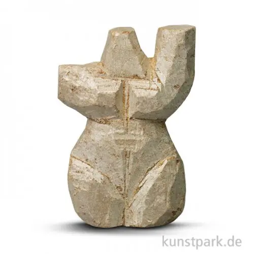 Nur Heute Speckstein Rohling - Torso Frau, 10 cm