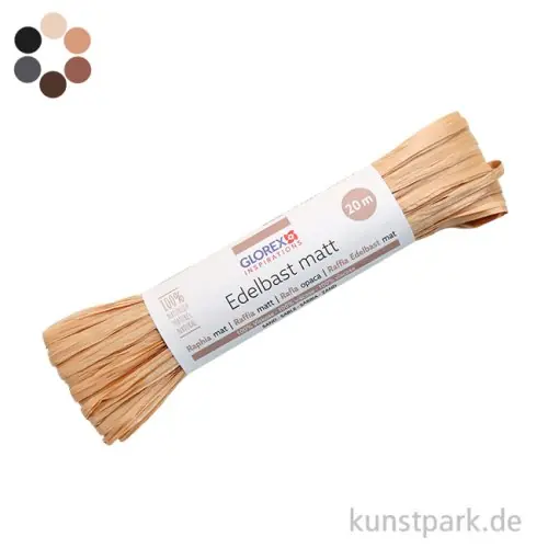 Edelbast matt, 20 Meter Neuheit