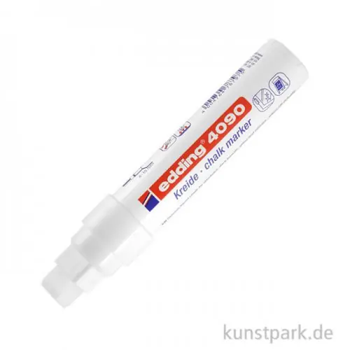 Top-Seller edding 4090 BIG Window Marker - 049 Weiß