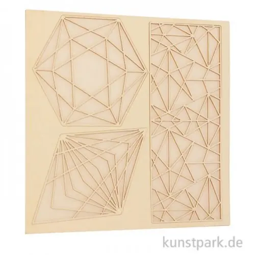 Begrenztes Angebot Stamperia Decorativ Chips - Geometry, 14 x 14 cm