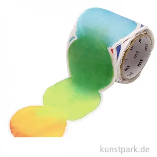 Sichere Zahlung MT Masking Tape Blurred Watercolor Paint, 45 mm, 3 m Rolle