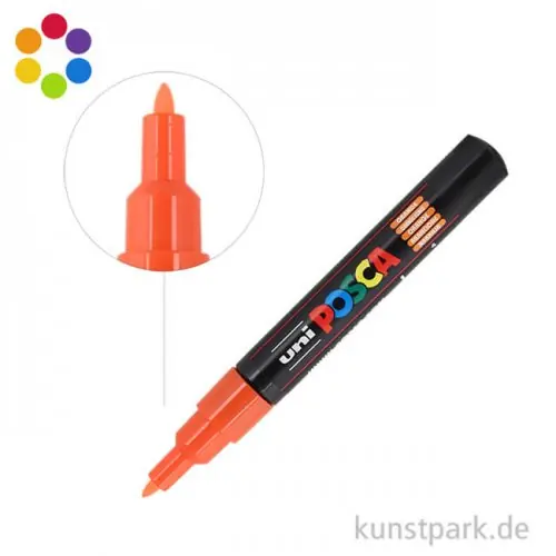 Neu POSCA Marker PC-1M - extrafein 0,7 mm