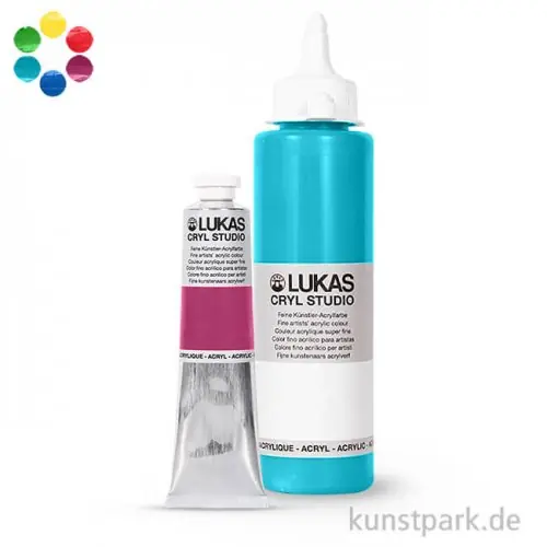 Kostenloser Versand LukasCryl STUDIO Acrylfarbe