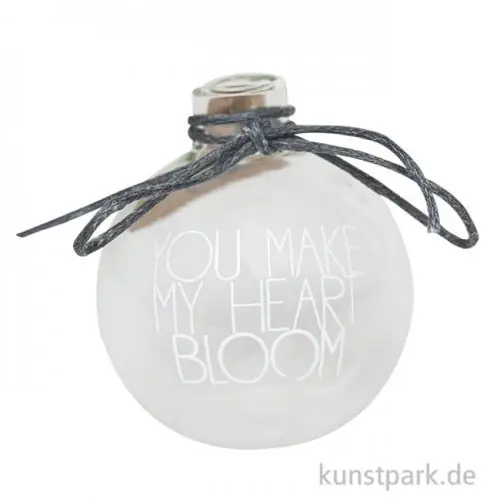 Good old friends - Mini Kugelvase, You make my Heart bloom Limited Edition