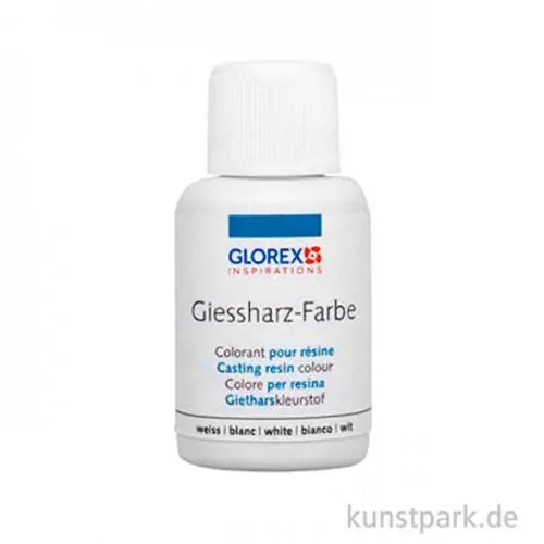 Gießharz Farbe Weiß, 20 ml Abverkauf