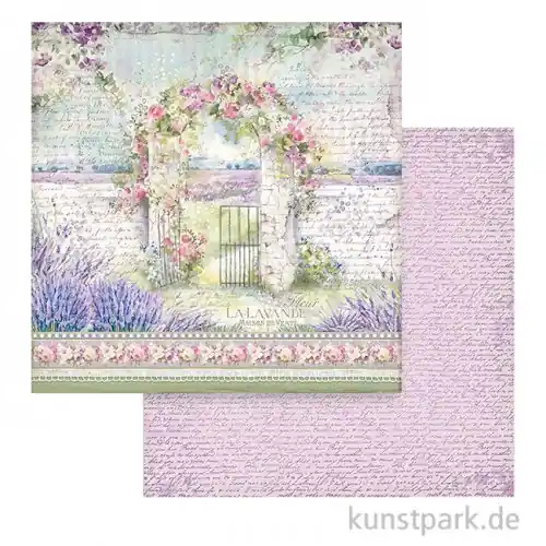 Billig Stamperia Scrappapier - Provence Arch 30,5 x 30,5 cm