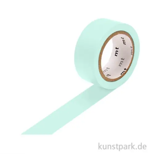 Weltweiter Versand MT Masking Tape Pastel Green, beschriftbar, 20 mm, 7 m Rolle