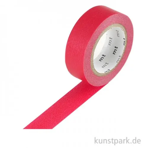 Saisonangebot MT Masking Tape Red - 15 mm, 7 m Rolle