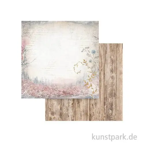 Stamperia Scrappapier - Create Happiness Dewdrops Wood, 30,5 cm Meistverkauft