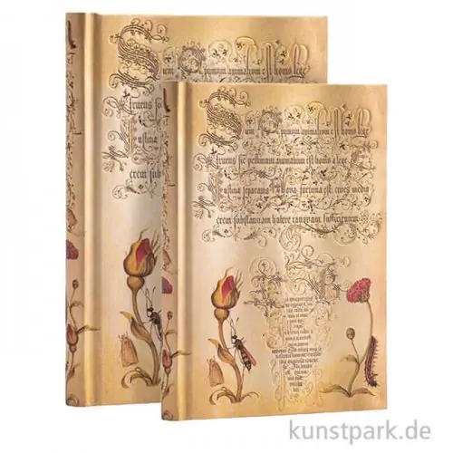 PAPERBLANKS Notizbuch - Mira Botanica - Flämische Rose - Blanko Gleich Bestellen