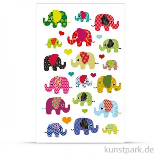 Mega-Angebot Maildor Cooky Sticker - Elefanten