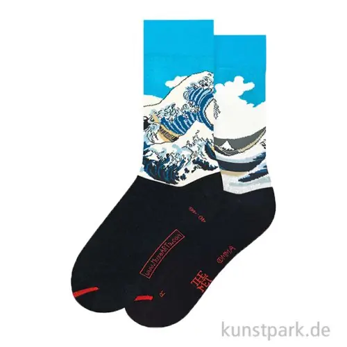 Direktkauf MuseARTa ARTSOX - Kunstsocken, Katsushika Hokusai, Great Wave, 40-46
