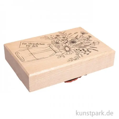 Butterer Stempel - Ein Sträußchen für dich, 7 x 10 cm Knallerangebot