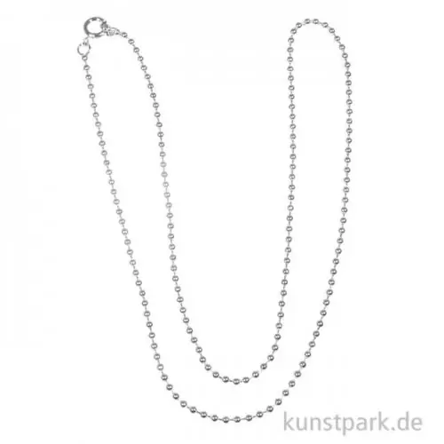 Kostenfreie Lieferung Kugelkette - Silber, verschiedene Längen