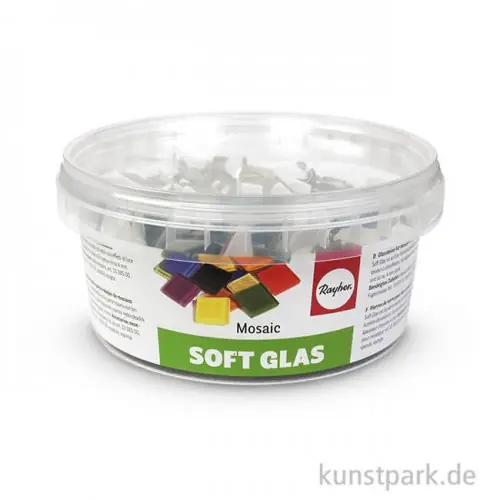 Soft Glas-Mosaiksteine Polygonal - Bunt, 500 g Billig