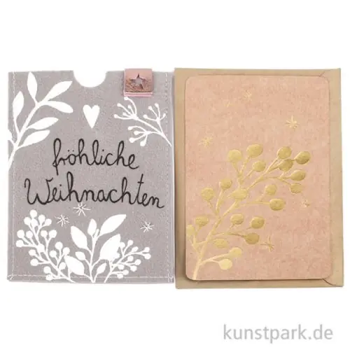 Good old friends - Winterkuschelkarte, Fröhliche Weihnachten Großhandel