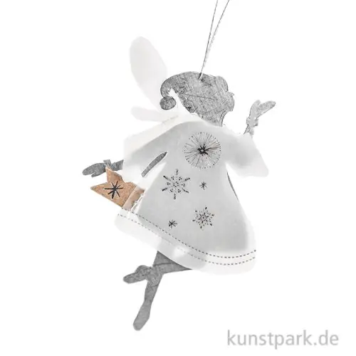 Im Trend Good old friends - Mini Winterfee, Schneeflocken