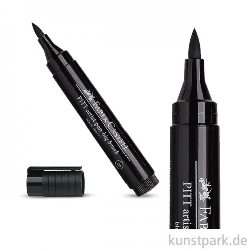 Top-Preis Faber-Castell PITT Artist Pen BIG BRUSH Tuschestift - Schwarz