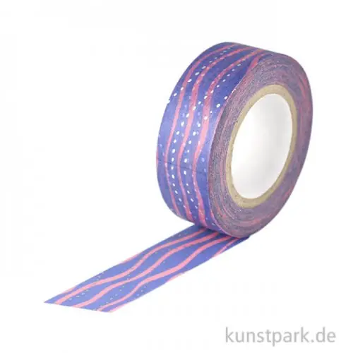 Washi Tape - Mermaid, Wellen, 10 m Großhandel