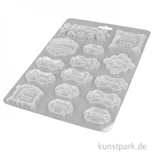 Stamperia Soft Mould (Gießform) - Casa Granada Labels, DIN A4 Bestpreis