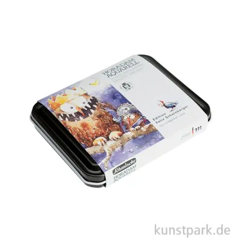 Sichere Zahlung Schmincke HORADAM Aquarellkasten - Felix Scheinberger, 12 x 1/2 Näpfe