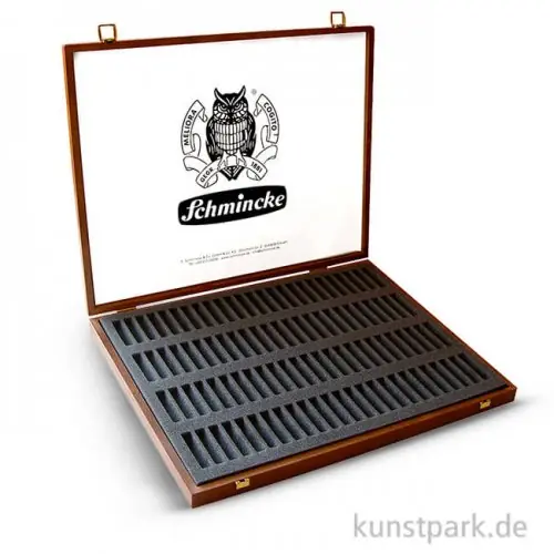 Gleich Bestellen Schmincke Holz-Leerkasten dunkel - für 100 Pastell-Stifte