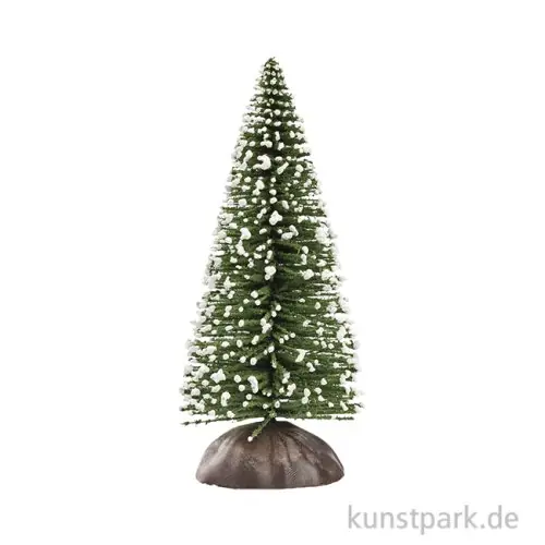 Mini-Tanne, Grün Weiß, ca. 8 cm Top-Qualität