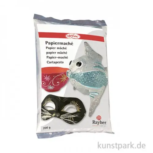 Super-Preis Papiermaché zum Anrühren, 200g