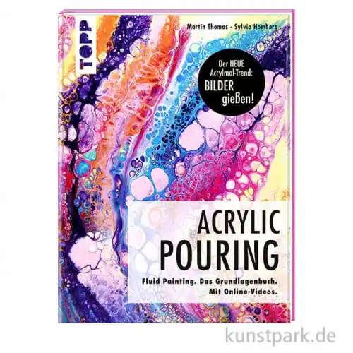 Versand Am Gleichen Tag Acrylic Pouring - Fluid Painting, Topp Verlag