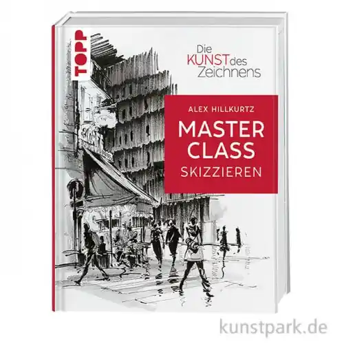Top-Qualität Die Kunst des Zeichnens Masterclass - Skizzieren, Topp Verlag