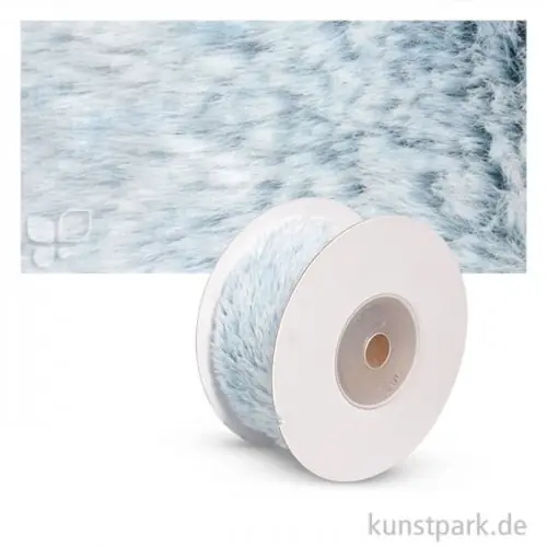 Kunstfell - 4 cm breit, 2 m auf Rolle Kostenloser Versand