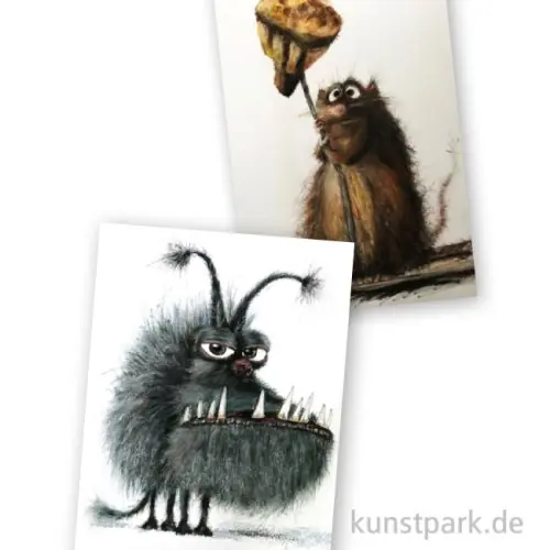 Malkurs - Verrückte Figuren & Wesen - 21.02.26 Gratis Versand