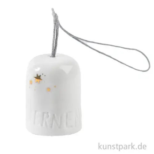 Good old friends - Mini Glöckchen aus Porzellan, Sternenzauber Markenware