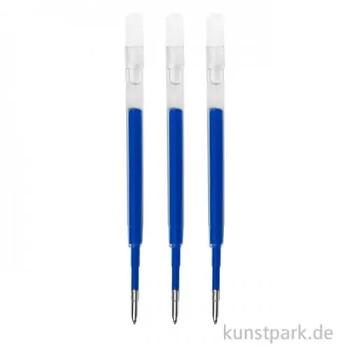 Sonderaktion FILOFAX radierbarer Kugelschreiber - Ersatzminen, 3 Stück, Blau