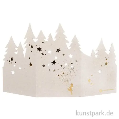 Gratis Versand Good old friends - Fensterbildkarte, Wundervolle Weihnachtszeit