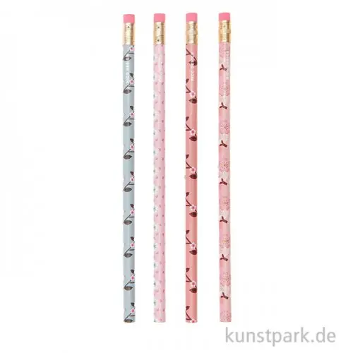 Schneller Versand Bleistifte Set - Sakura, 4 Stück