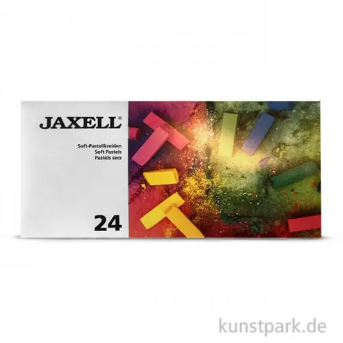JAXELL Pastellkreide, 24 halbe Stifte im Kartonetui Top-Angebot