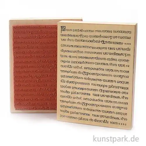 Judi-Kins Stamps - mittelalterliche Buchseite - 13x17 cm Garantierte Lieferung