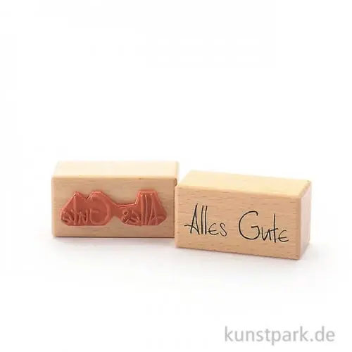 Stempel - Alles Gute - 3x6 cm Jetzt Kaufen