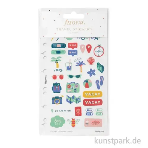 FILOFAX Sticker - Everyday Travel, 6 Stickerbögen Billig