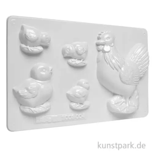 Versand Am Gleichen Tag Gießform - Huhn mit Küken