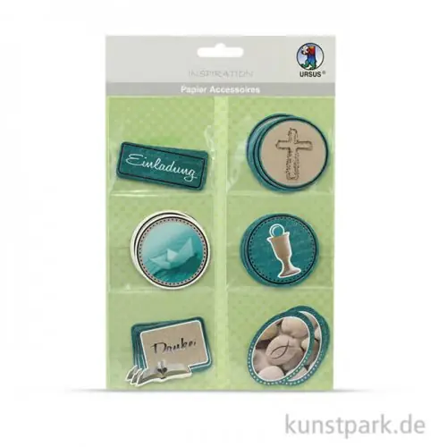 Papier Accessoires Prayer, 6 verschiedene Designs Weltweiter Versand