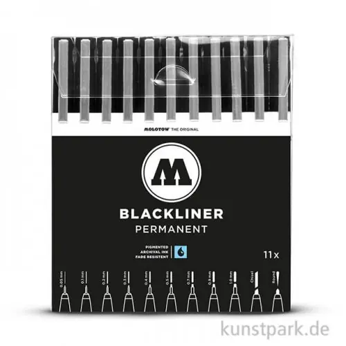 Molotow BLACKLINER Complete Set Premium