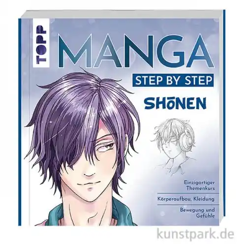 Manga Step by Step - Shonen, Topp Verlag Ausverkauf