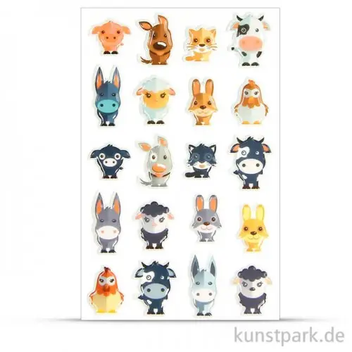 Begrenztes Angebot Maildor Cooky Sticker - Bauernhof